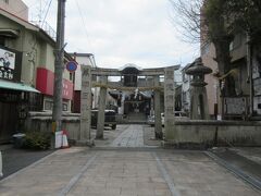 八坂神社・尾道を訪れる前に「ブラタモリ」にでた神社で、「かんざし灯籠」を見にきました。