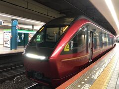大阪難波到着！
近鉄特急ひのとり、楽しい２時間でした。＾＾

大阪編へ続く。。。。