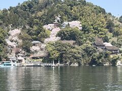 竹生島の横を通りました。
