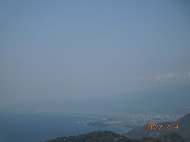 駿河湾も良く見え、気持ちいい
