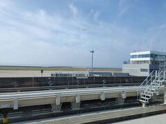 茨城空港から神戸空港へ、１時間程であっという間に到着！