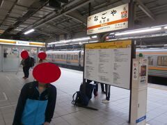  帰りはビックカメラに寄りたかったので名古屋駅までやってきました。