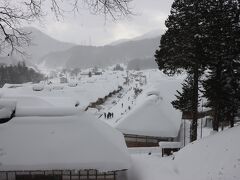 大内塾を一望できる見晴台です。
あぁ、青空が欲しかったなぁ・・・。