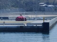 「おりんぴあどりーむせと」から直島の宮浦港