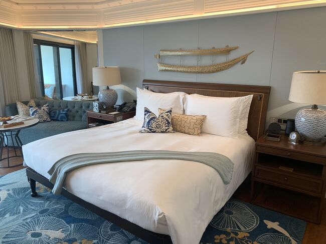 ベットは柔らかすぎず、硬すぎない寝心地<br />キチッと整理されていてさすがスーパー☆5