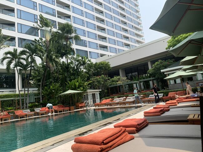 こちらは大人用のプール<br />しっかり深いのでご注意下さい。