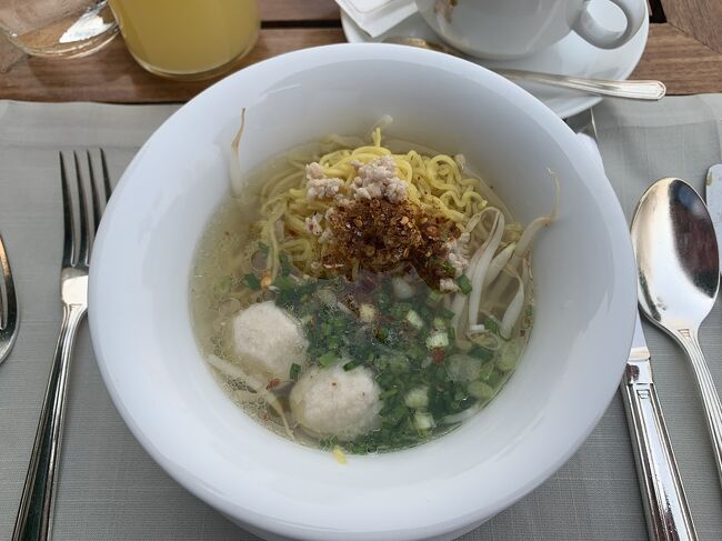 バミーを作ってもらったわぁ。