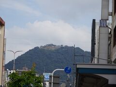 鳥取城も見えました。いつか行ってみたい。