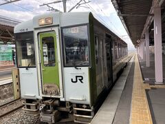 さて、北上線に乗って、ほっとゆだ駅へ。