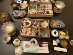 2日目朝。
純和食の朝食がお腹に優しい～