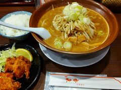 ●香来＠和歌山MIO

今回は、金山寺味噌ラーメン＋Cセットを頂きました。
揚げたての唐揚げ付きです。