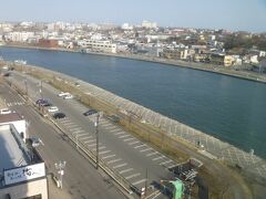15：10　天然温泉 幣舞の湯 ラビスタ釧路川　チェックイン。

部屋からの景色、最高です。