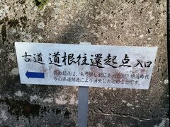 ちゃんと案内看板があります。