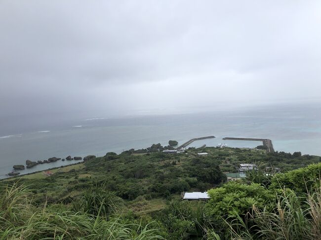 沖縄巡礼神の島大神島★私物ラスト品 宮古島から神秘の島、大神島へ。40代夫婦2人旅、レンタカーで