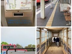 お隣り「湖山」に到着～駅前なんも無ぇ…

※「こやま」と読む