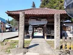 9:55　中田観音堂（弘安寺）到着
会津三十三観音第三十番札所

手前の観光用トイレがきれいでしたよ