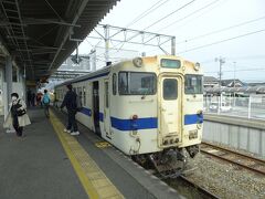 30分弱の乗車時間で桂川駅に到着、この列車の終点です