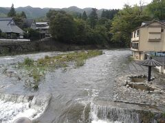 前日くらいまで豪雨だった影響がまだ残っていました。