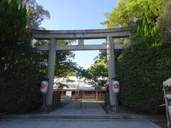 護国神社（鳥居）戊辰戦争以後の兵庫県西南部の人々の御霊を祀ります。