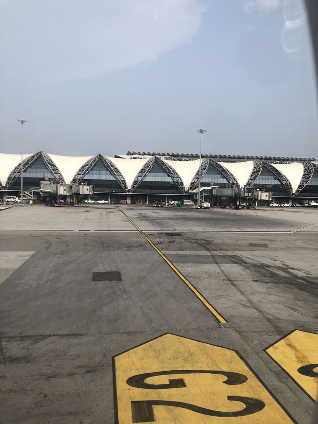 とうとう来ましたスワンナプーム空港。