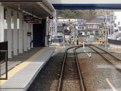 「陸中山田駅」に到着しました。三陸鉄道の旅もここで終わりです。