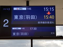 青森空港に到着すると、15時15分発が40分に遅れていました。そして、順調に離陸したが、羽田付近の雷雲発生により、多くの着陸便が待たされているとのこと。

そして、146便も同様にレーダーにより旋回させられ、結果的には45分遅れとなってしまいました。

機長もフライトアテンダントさんももの凄く謝っていましたが、そんなに謝ってくれるのは日本の航空会社だけだと思いつつ、でも、確かに乗り換えの乗客は困るし、気が気ではないはずだと思いました。

そんな中で、興味深かったのが、青森便に乗る乗客名がアナウンスされていたことです。

あれ？と思ったし、多くの乗客も同様に思ったはずです。でも後で気づきました。多分修行僧なのだろうと。

いずれにしても、無事5日間の旅を終えることができました。

最後までお付き合い頂きありがとうございました&#128522;