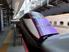 東京11:52発の新幹線つばさ189号で山形へと向かう。

つばさ189号はやまびこ189号と連結されていて、福島で分かれてやまびこ189号は仙台へと向かう。