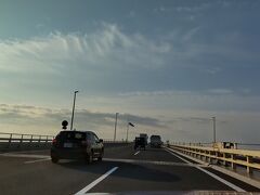 ゴールデンウイーク後半が始まり
5:45  自宅出発
6:15  アクアトンネルを抜け
千葉県へ
風速5メートル

