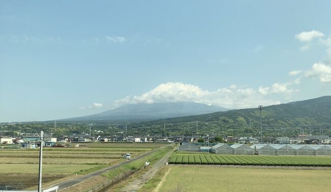 久しぶりに富士山を観ました。