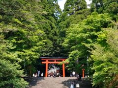 一時間半運転し、霧島神宮へ。