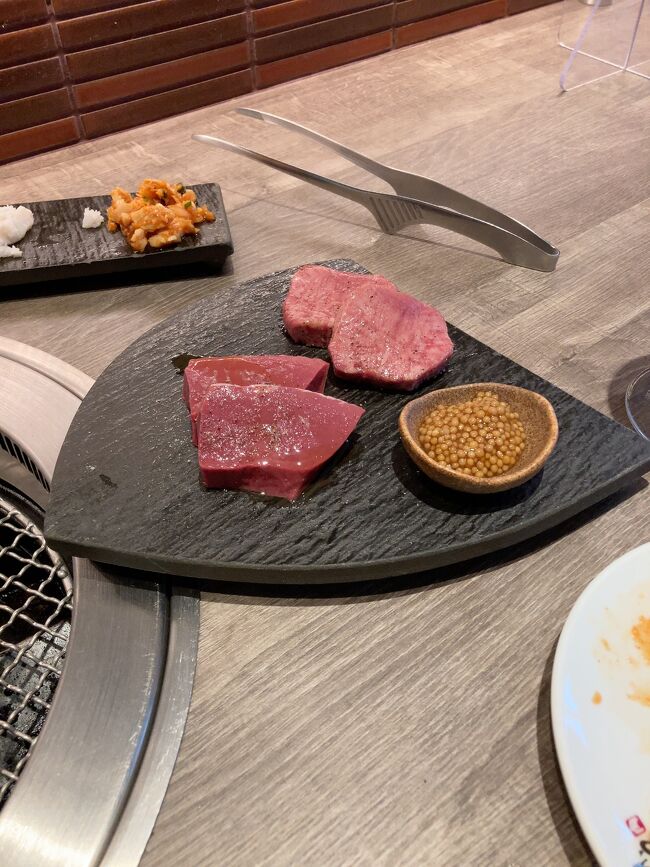 おまかせコースを頂きました、色々な種類のお肉が食べれて美味しかった。