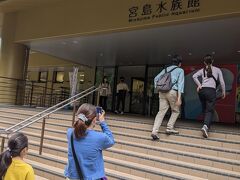 宮島水族館。

35年以上ぶり。
子どものころ、水族館といえば宮島水族館でした。