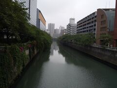 目黒川太鼓橋からの目黒川