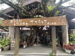 最初にやって来たのは、「AMAネシア　ばしゃ山村」
