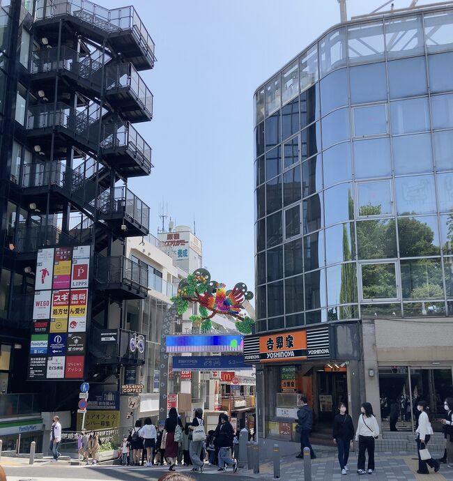 荷物を駅のコインロッカーに入れて原宿　表参道へ。