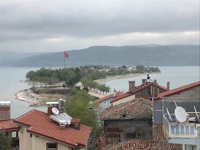 屋上テラスからの写真