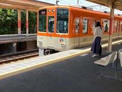 ■阪神電車■ 12:00
8000系8237編成、東二見12:01-12:09山陽明石。