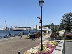 横須賀駅の改札を出ると、目の前は横須賀港。
この海沿いに、ヴェルニー公園があります。
ヴェルニーは、幕末に日本に招かれたフランスの技術者で、製鉄や海軍の技術革新に貢献した人物です。
