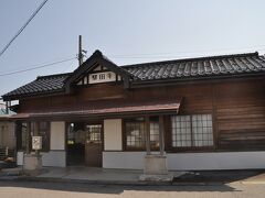 　スタートは、富山地方鉄道寺田駅です。
　立山線の起点駅です。