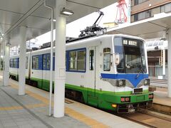 日曜日、福井鉄道・福井駅６：５２でスタート。
あいにく新しいFUKURAMではなく、旧・名鉄車でした。