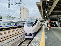 9：24

勝田着

後ろの建物は本日宿泊するライフイン勝田駅西です。