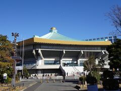 日本武道館が見えてきました。