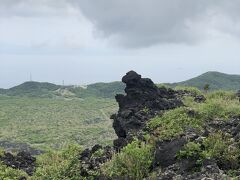ゴジラみたいな岩