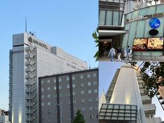 宿泊は「アパホテル金沢駅前」。駅西口至近です、