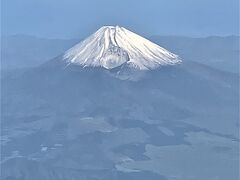 富士山のお見送り