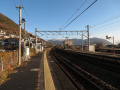 40分ほどかけて駅まで降りてきました。