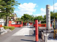 初めての車折神社です