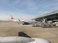 関西国際空港に到着。初めてのKIXです。