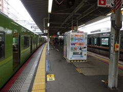 放出（はなてん）駅。
何度来ても、大阪らしい強烈な名前だなあと思ってしまう。