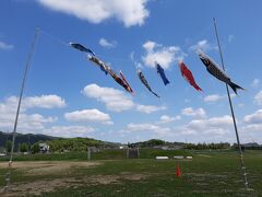 法隆寺の１ｋｍぐらい手前、中宮寺跡で降りました。